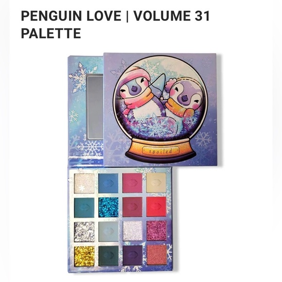 Spoiled Cosmetics Penguin Love Volume 31 Eyeshadow Palette *BNIB* - Picture 1 of 4